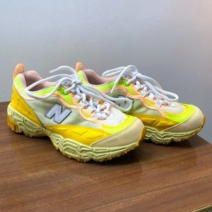 New Balance 801, NB 801 Paperboy Paris ginger lemonade sneakers M7, W 8.5